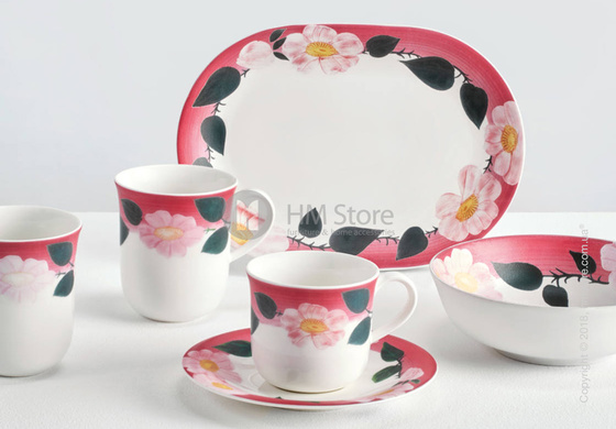 Блюдце Villeroy & Boch коллекция Rose Sauvage Framboise, 16 см