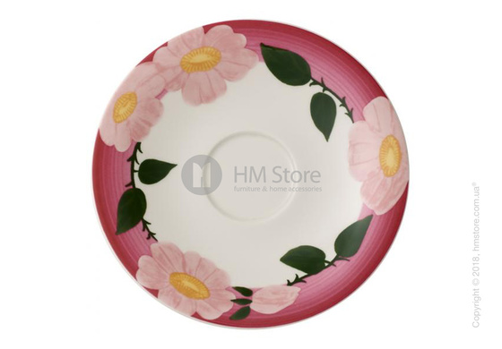 Блюдце Villeroy & Boch коллекция Rose Sauvage Framboise, 16 см