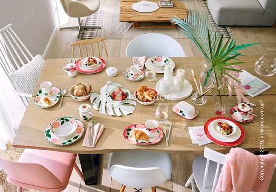 Блюдце Villeroy & Boch коллекция Rose Sauvage Framboise, 16 см