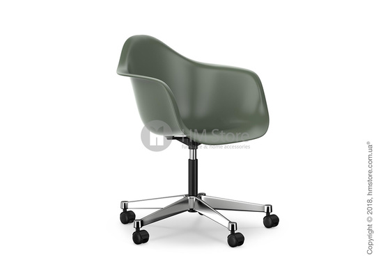 Кресло Vitra Eames Plastic Armchair PACC, Basalt