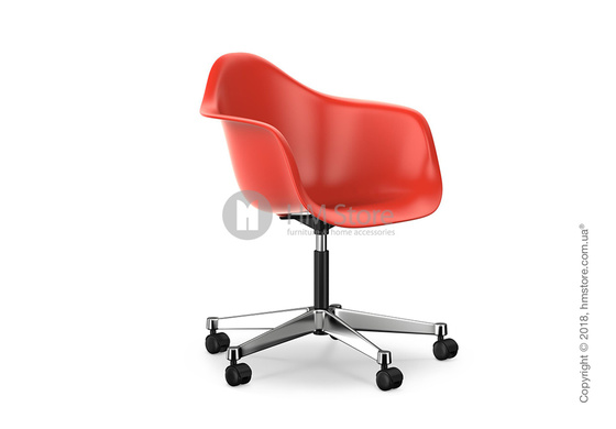 Кресло Vitra Eames Plastic Armchair PACC, Poppy Red