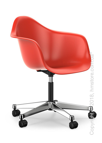 Кресло Vitra Eames Plastic Armchair PACC, Poppy Red