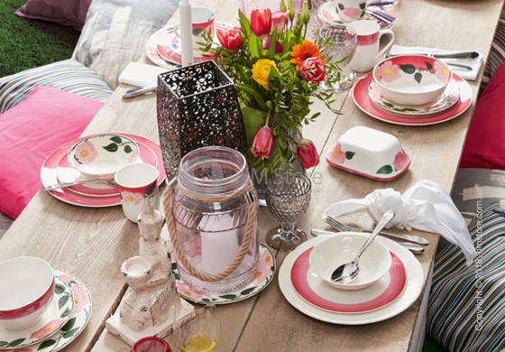 Пиала Villeroy & Boch коллекция Rose Sauvage Framboise, 17,8 см 