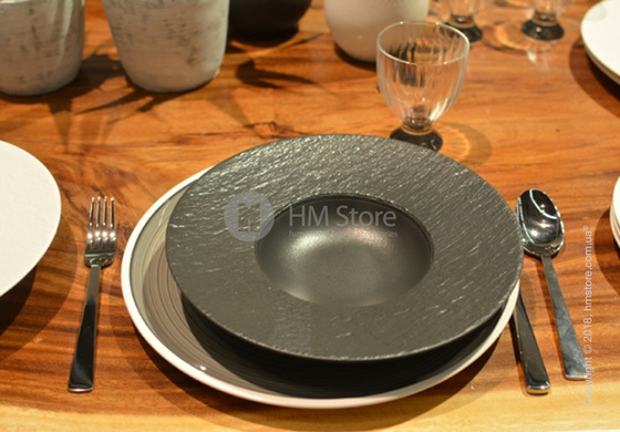 Тарелка для пасты Villeroy & Boch коллекция Manufacture Rock, 29 см 