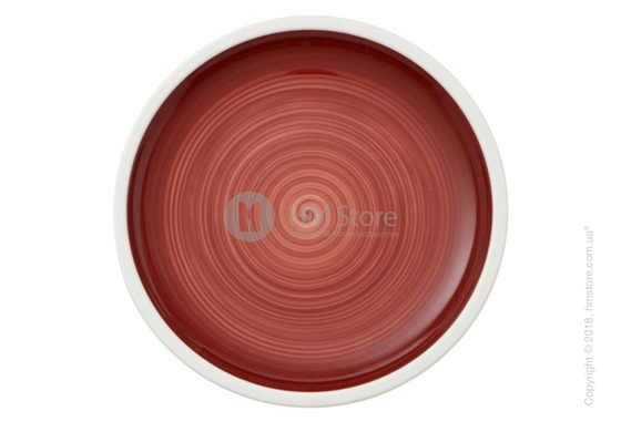 Тарелка столовая мелкая Villeroy & Boch коллекция Manufacture 27 см, Red
