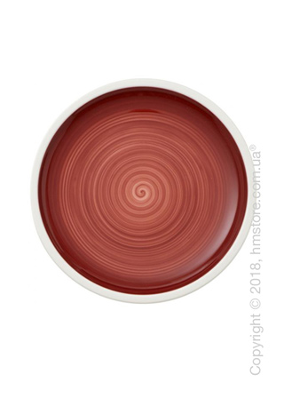 Тарелка столовая мелкая Villeroy & Boch коллекция Manufacture 27 см, Red