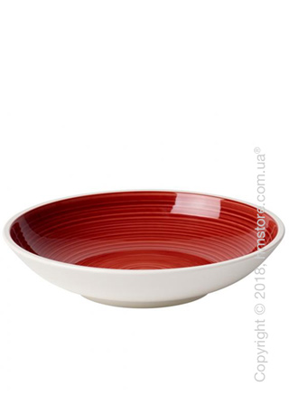 Тарелка для пасты Villeroy & Boch коллекция Manufacture 23,5 см, Red