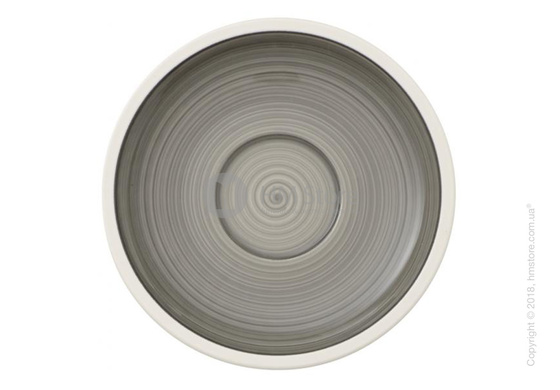 Блюдце Villeroy & Boch коллекция Manufacture 16 см, Grey Блюдце Villeroy & Boch коллекция Manufacture 16 см, Grey