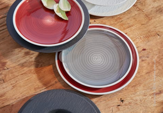 Блюдце Villeroy & Boch коллекция Manufacture 16 см, Grey Блюдце Villeroy & Boch коллекция Manufacture 16 см, Grey
