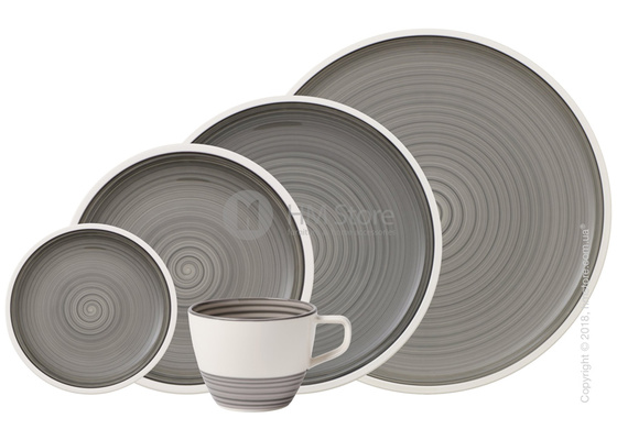 Блюдце Villeroy & Boch коллекция Manufacture 16 см, Grey
