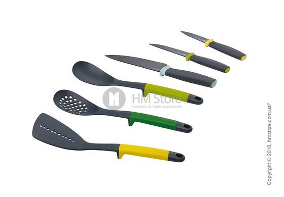 Набор кухонного инвентаря Joseph Joseph Elevate Utensils and Knives, 6 предметов Набор кухонного инвентаря Joseph Joseph Elevate Utensils and Knives, 6 предметов