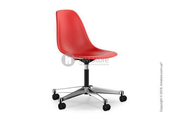 Кресло Vitra Eames Plastic Side Chair PSCC, Classic Red