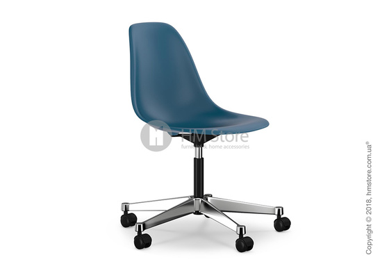 Кресло Vitra Eames Plastic Side Chair PSCC, Navy Blue