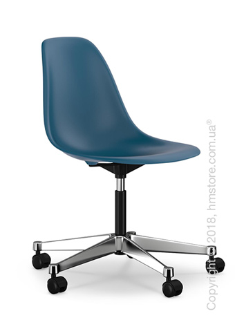 Кресло Vitra Eames Plastic Side Chair PSCC, Navy Blue