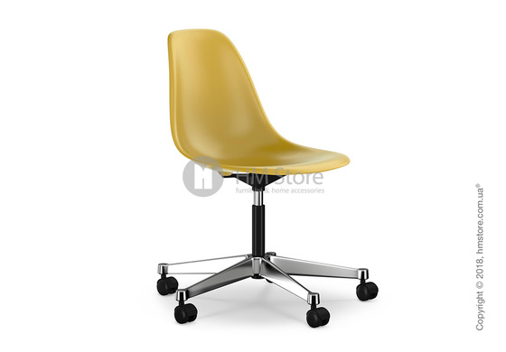 Кресло Vitra Eames Plastic Side Chair PSCC, Mustard