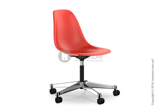 Кресло Vitra Eames Plastic Side Chair PSCC, Poppy Red