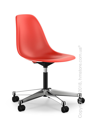 Кресло Vitra Eames Plastic Side Chair PSCC, Poppy Red