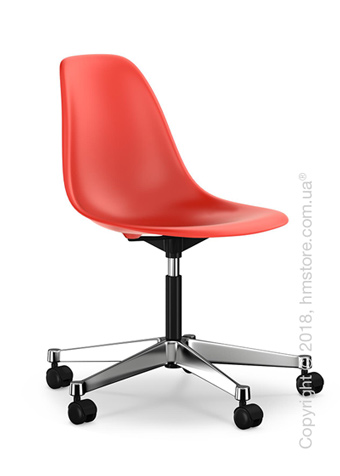 Кресло Vitra Eames Plastic Side Chair PSCC, Poppy Red