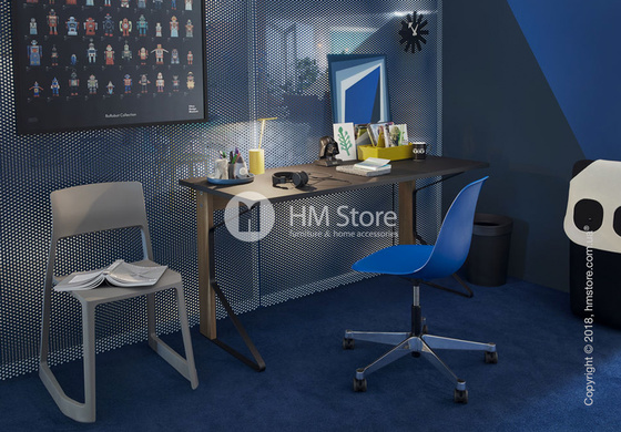 Кресло Vitra Eames Plastic Side Chair PSCC, Ocean