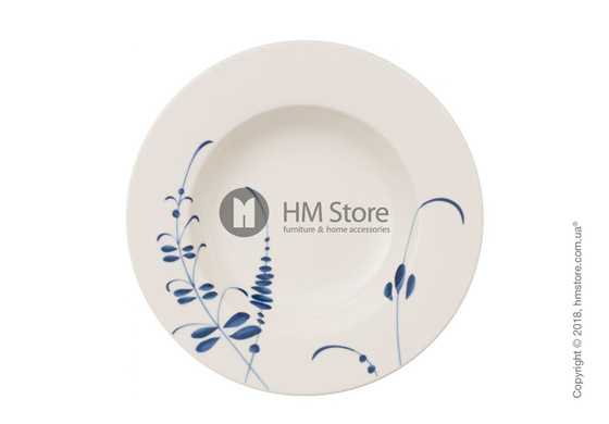 Тарелка столовая глубокая Villeroy & Boch коллекция Vieux Luxembourg Brindille, 24 см