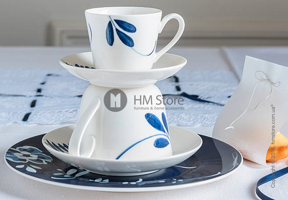 Чашка для эспрессо Villeroy & Boch коллекция Vieux Luxembourg Brindille 100 мл