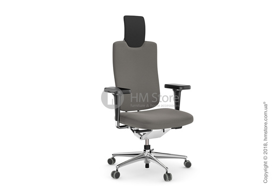 Кресло Vitra Headline Office swivel chair, Skin Light Grey