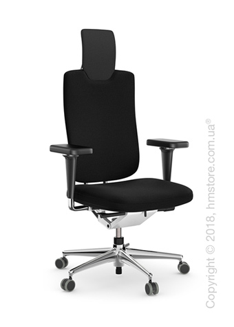 Кресло Vitra Headline Office swivel chair, Skin Nero