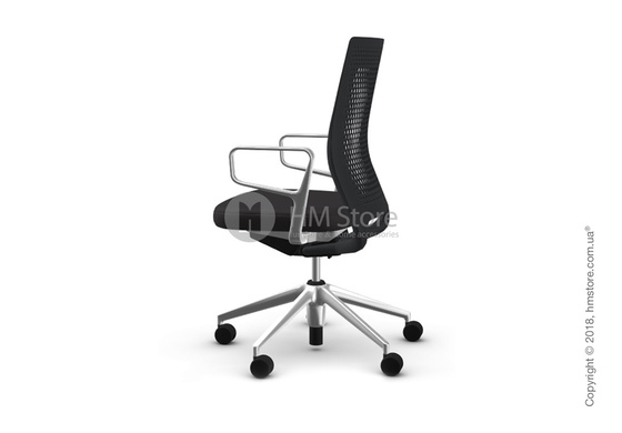 Кресло Vitra ID Air Basic Dark, Plano Nero