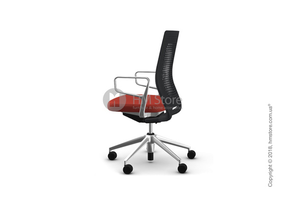 Кресло Vitra ID Air Basic Dark, Plano Poppy Red