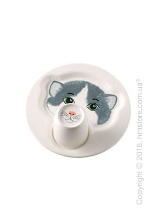 Набор детской посуды Villeroy & Boch коллекция Animal Friends, Cat 2 предмета
