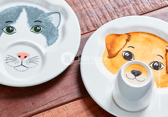 Набор детской посуды Villeroy & Boch коллекция Animal Friends, Dog 2 предмета