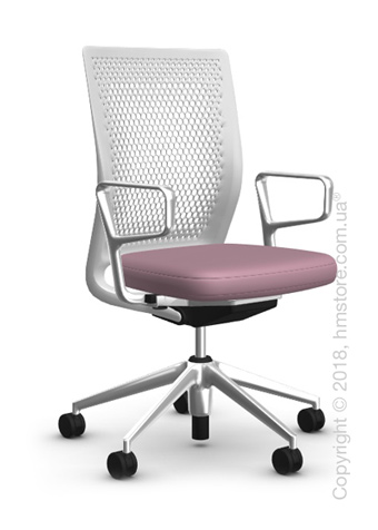 Кресло Vitra ID Air Soft Grey, Plano Pink Sierra Grey