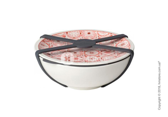Пиала с крышкой Villeroy & Boch коллекция To Go Rose M, 350 мл