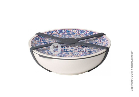 Пиала с крышкой Villeroy & Boch коллекция To Go Indigo L, 800 мл