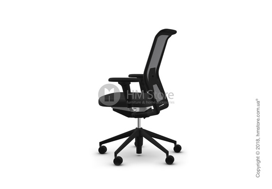 Кресло Vitra ID Mesh Dim Grey, Plano Nero