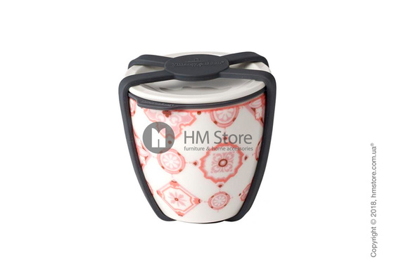 Чашка с крышкой Villeroy & Boch коллекция To Go Rose S, 80 мл