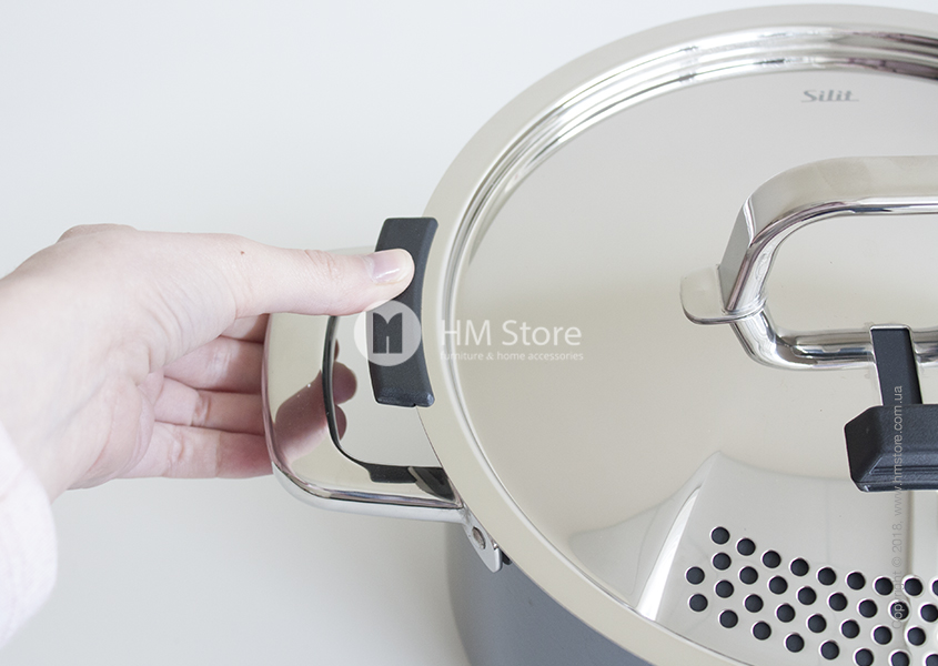 Ручка и держатель на крышке