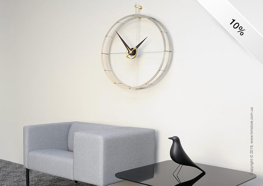 Часы настенные Nomon DOBLE O Wall Clock