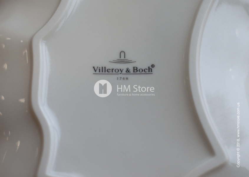 Клеймо бренда Villeroy & Boch с обратной стороны