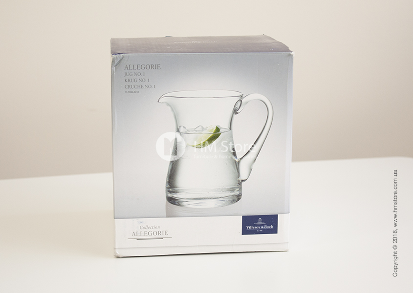 Упаковочная коробка кувшина Villeroy & Boch коллекция Allegorie no. 1, 1 л