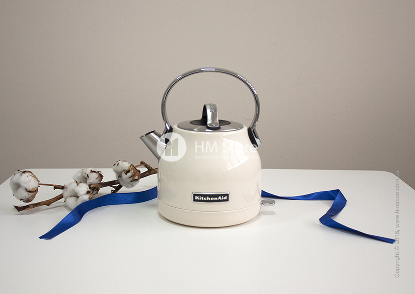 Стильный электрочайник KitchenAid Electric Kettle 1.25 л, Almond Cream
