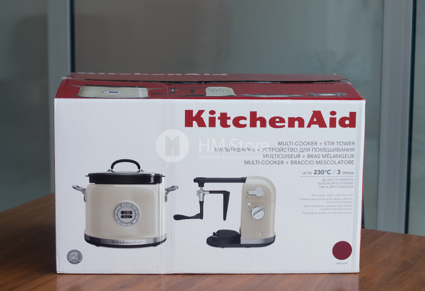 Упаковка мультиварки с мешалкой KitchenAid Multi-Cooker