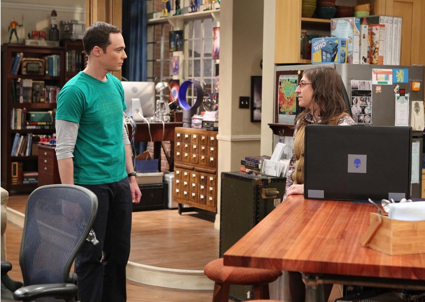 Кресло Aeron Herman Miller в «Теории большого взрыва» 