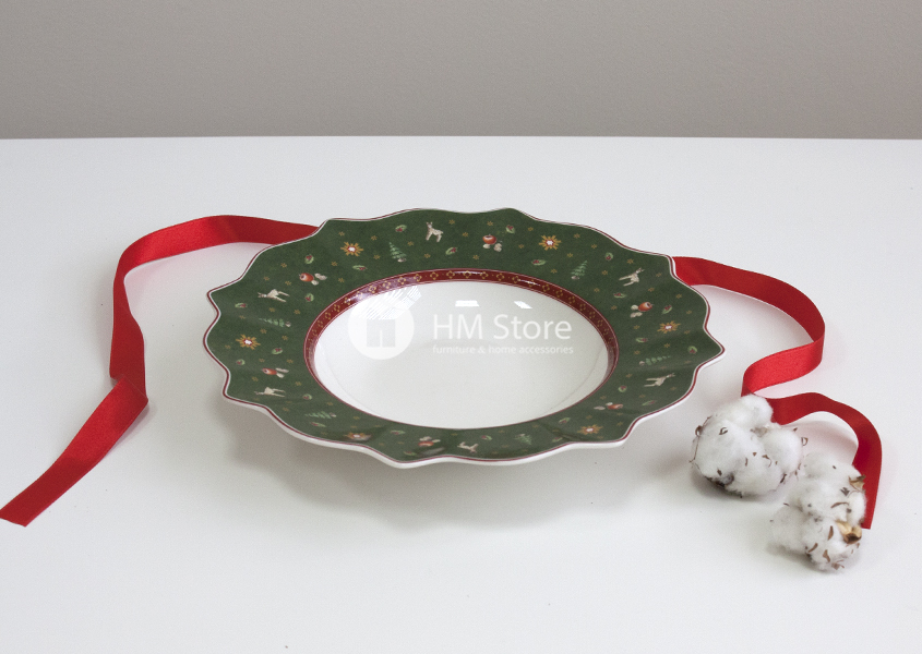 Рождественская тарелка Villeroy & Boch коллекция Toy’s Delight