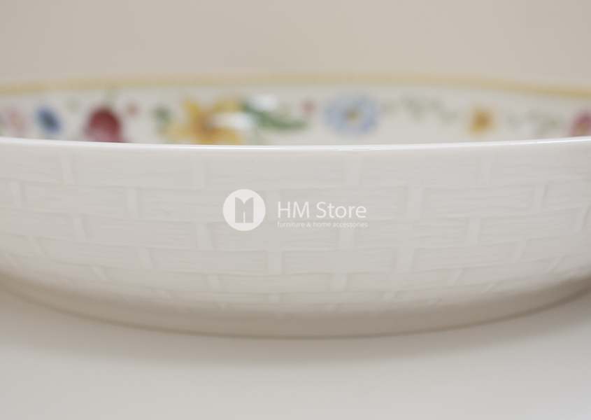 Внешние края тарелки Spring Fantasy Bunny Family