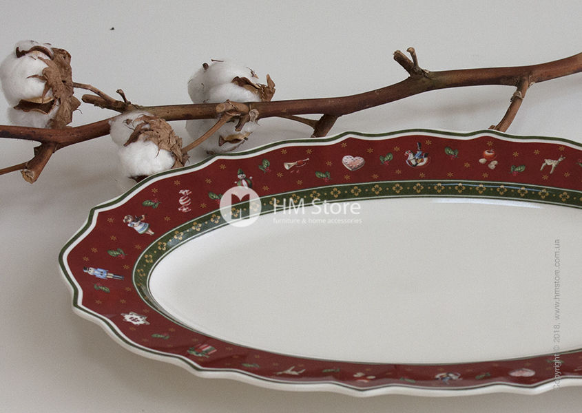 Дизайн блюда для подачи Villeroy & Boch коллекция Toy’s Delight