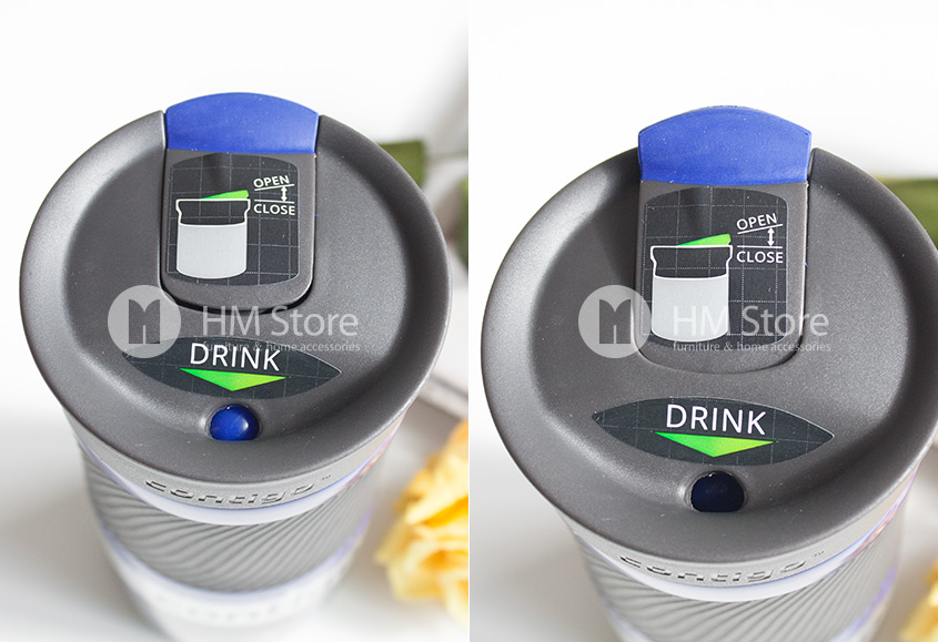 Крышка в закрытом и открытом состоянии