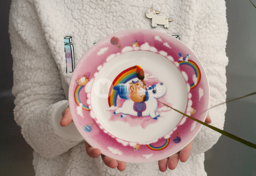 Мелкая тарелка для вторых блюд Lily in Magicland