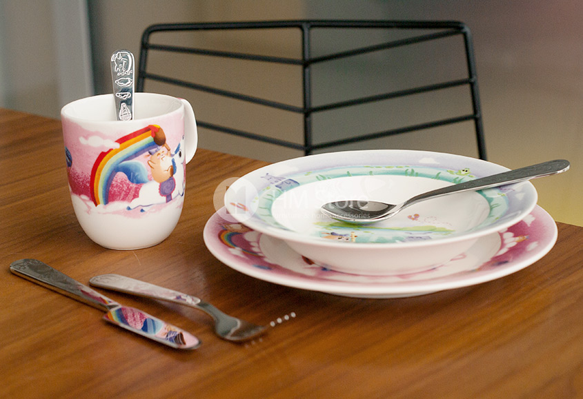 Набор детской посуды Villeroy & Boch коллекция Lily in Magicland