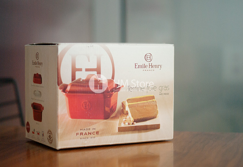 Упаковка формы для фуа-гра с прессом Emile Henry Ovenware